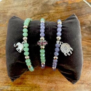 Dreamcatcher Charm Bracelet Set
